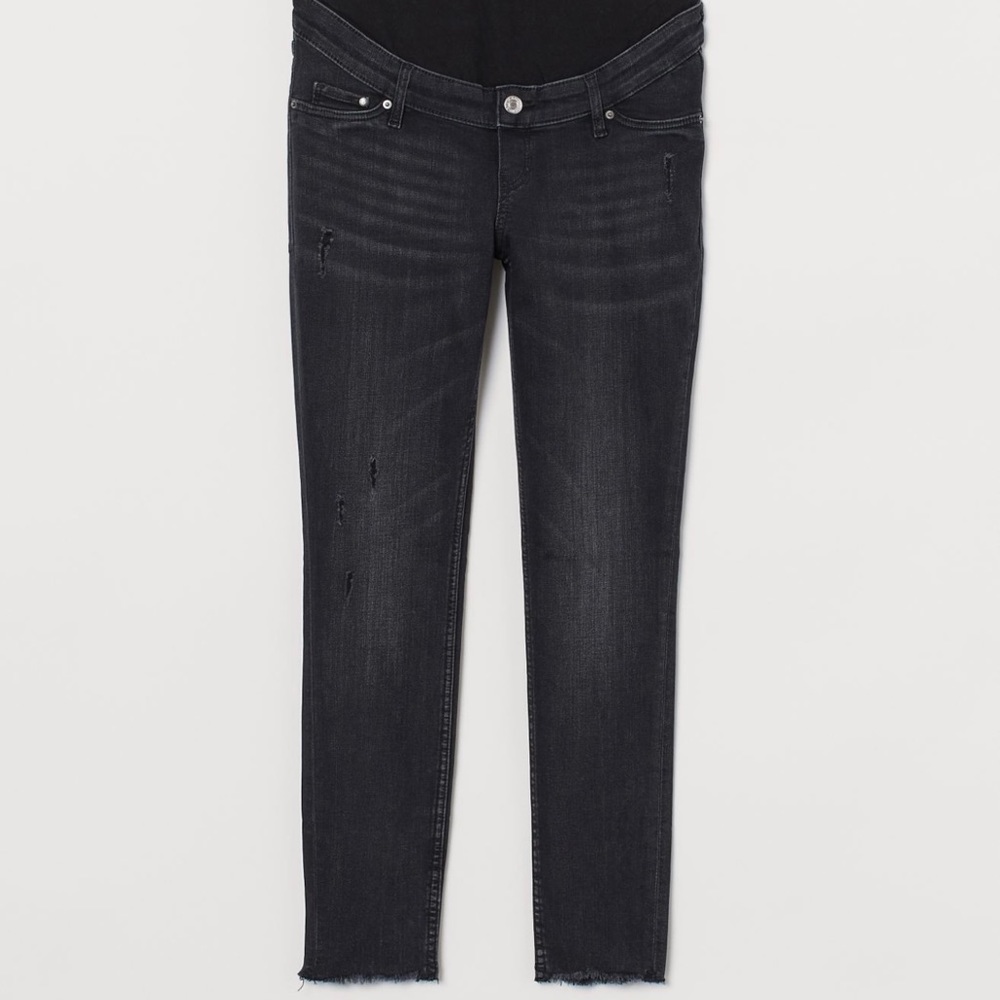 MAMA Skinny Ankle Jeans
